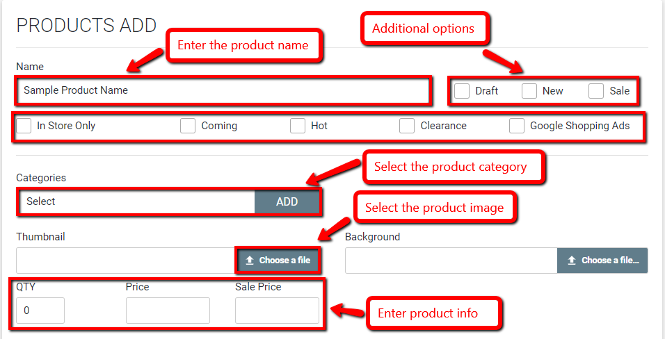 Adding New Products JuiceBox CMS | Custom Web Design Toronto